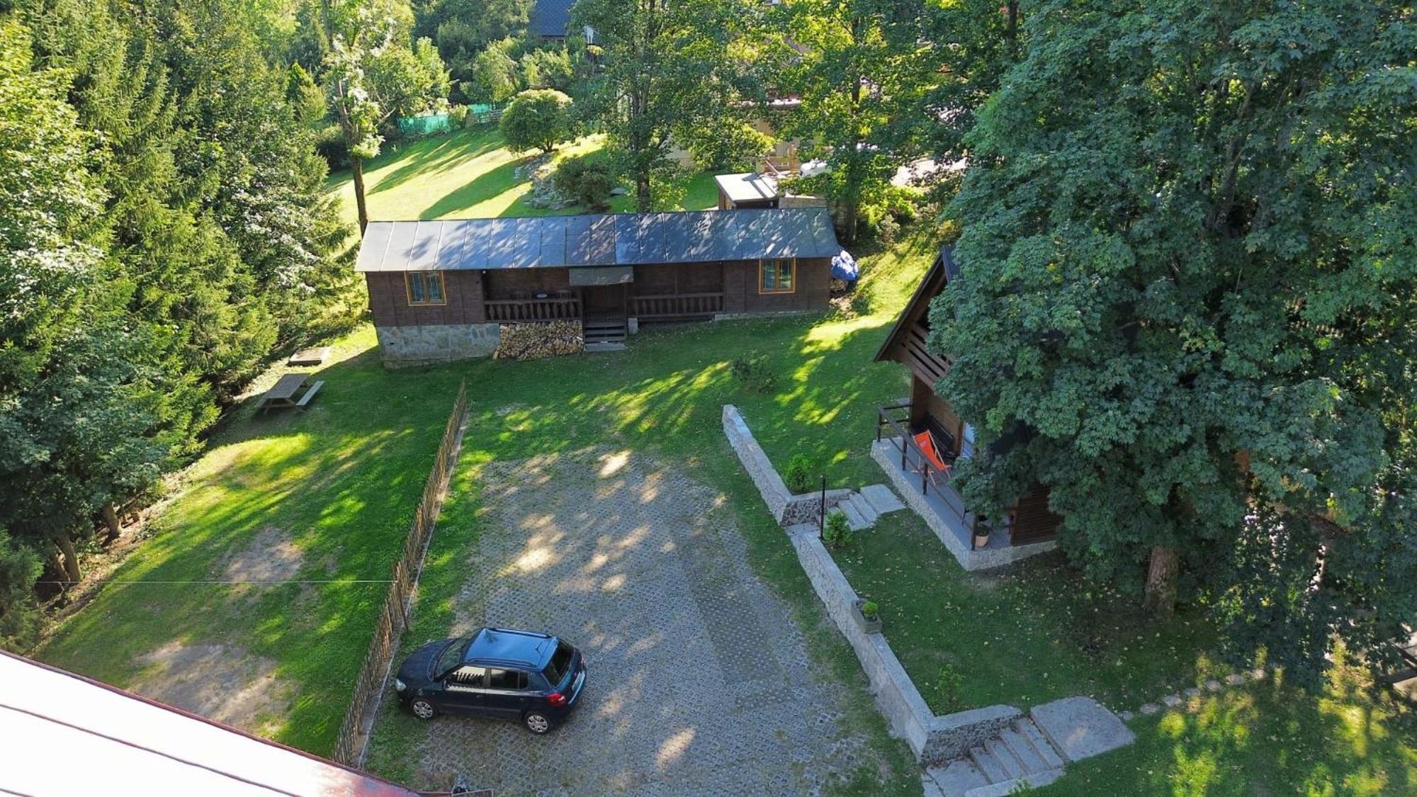 Vagon Lesna Apartman Jiřetín pod Jedlovou Kültér fotó