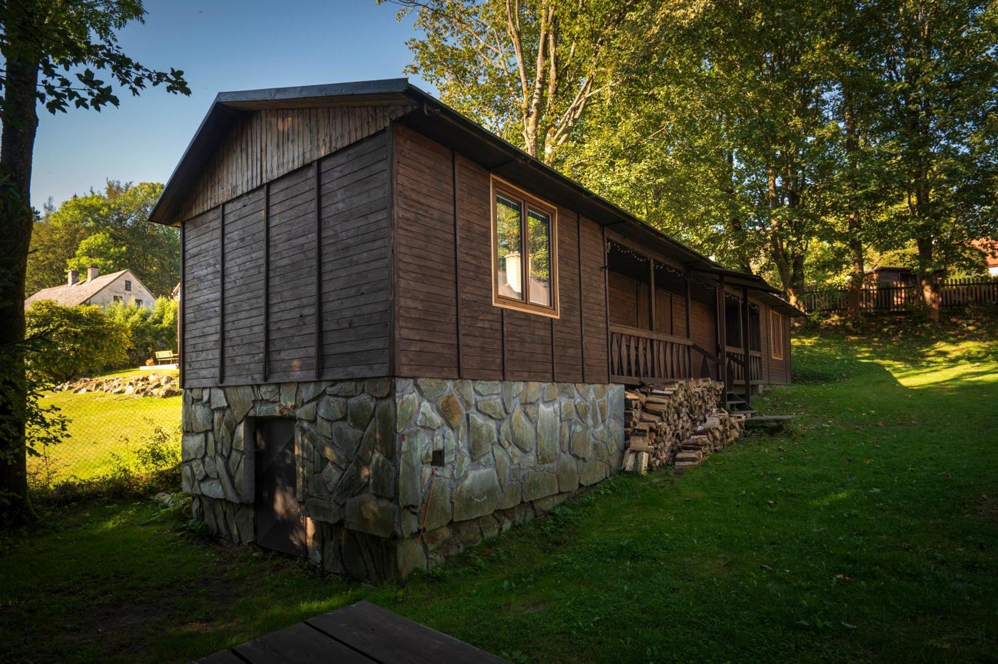 Vagon Lesna Apartman Jiřetín pod Jedlovou Kültér fotó